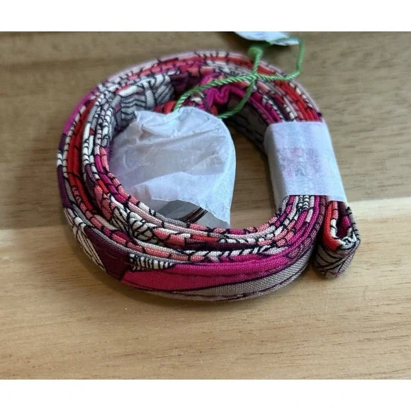 Vera Bradley Bohemian Blooms Lanyard Key Ring Lobster Claw NEW - Picture 8 of 9